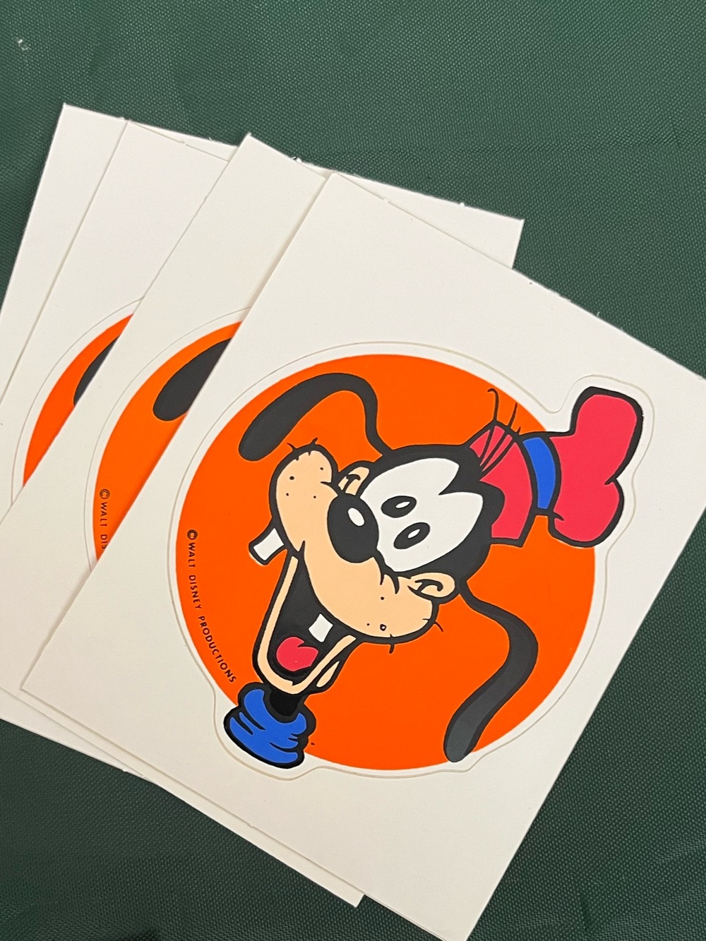 4 WDP Goofy stickers